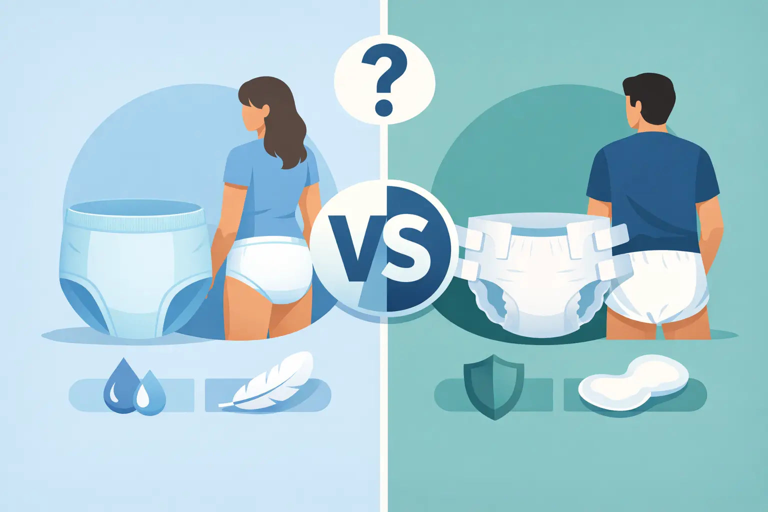 Pull Ups vs Adult Diapers: What to Choose